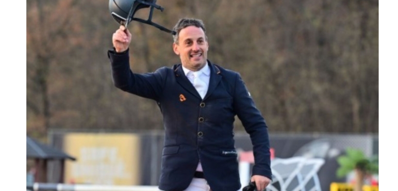 Enrico Frana protagonista nel GP di Gorla Minore (CSI2*) 1