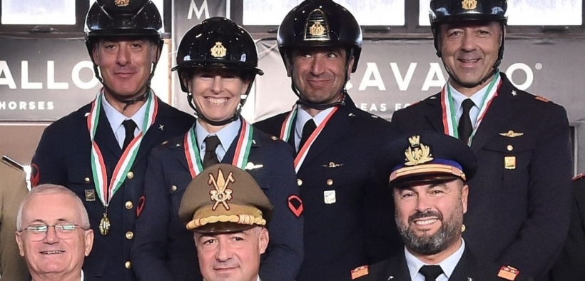L’Aeronautica è medaglia d’oro nel Campionato Interforze a squadre indoor
