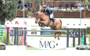 Lorenzo De Luca sul podio nella 145 Final Gold di Oliva Nova (CSI3*)