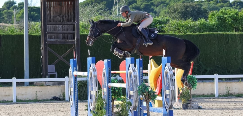 Lupino per due volte sul podio al CSI4* di Valencia