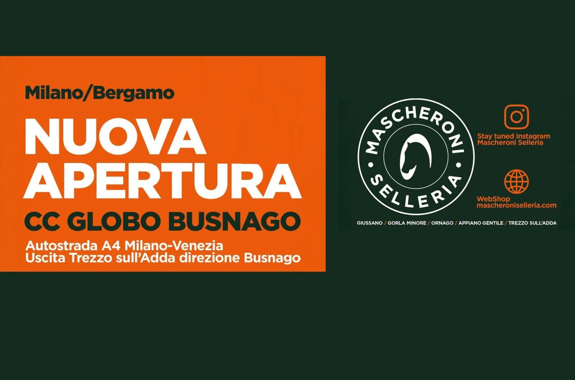 Nuova apertura: Mascheroni Selleria arriva a Trezzo D'Adda 1