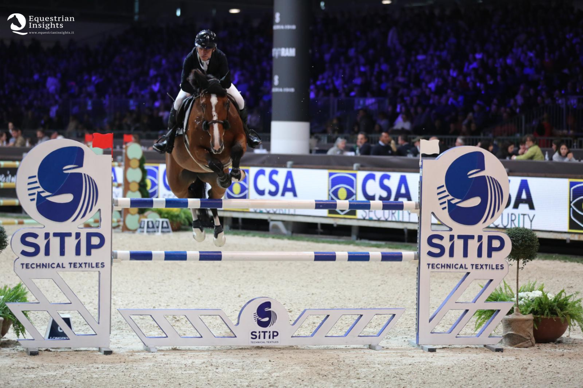 Paolo Paini sfiora il podio nella 145 di apertura del CSI5*-W di Verona