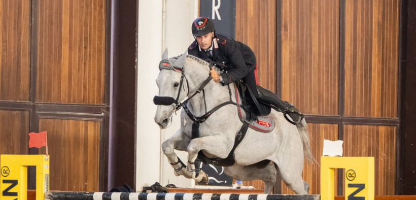 Roberto Previtali in Piazza d’Onore nella 145 LR di Gorla Minore (CSI2*)