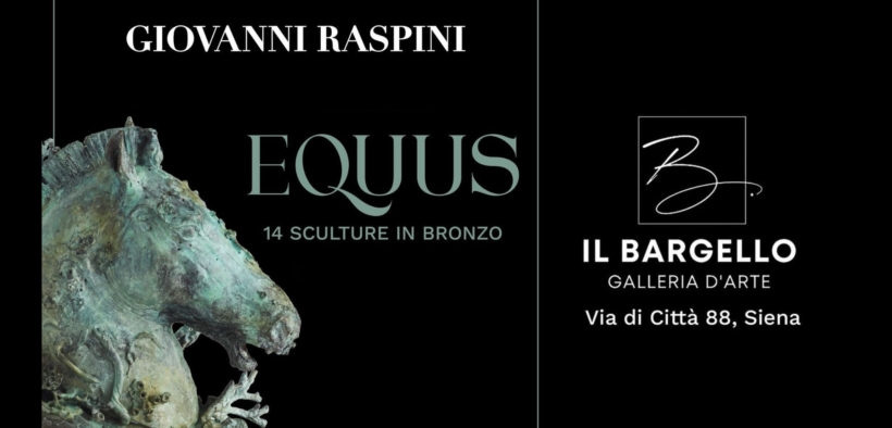 Inaugurata la mostra "Equus" del maestro toscano Giovanni Raspini