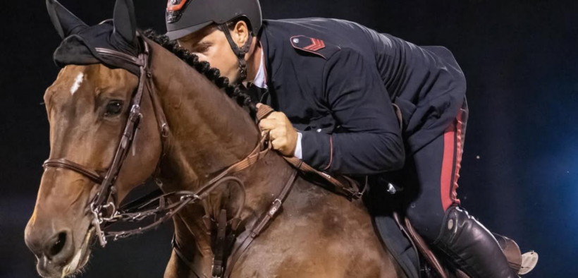Secondo posto per Emanuele Gaudiano nella 150 LR di Riyadh (CSI5*-W)