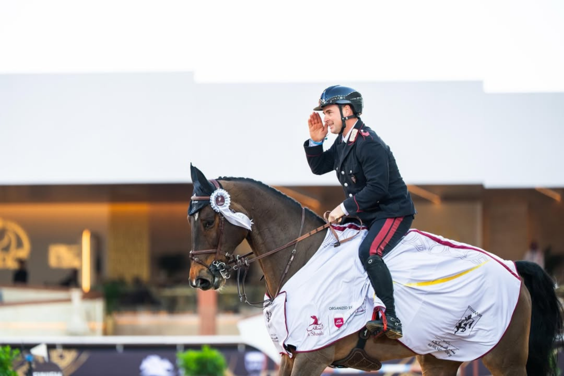 Altra vittoria per Gaudiano a Doha (CSI4*)