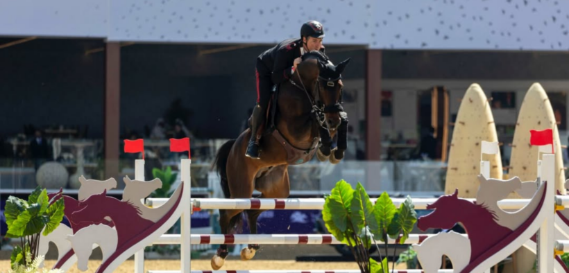 CSI4* Doha: un altro primo posto per Emanuele Gaudiano