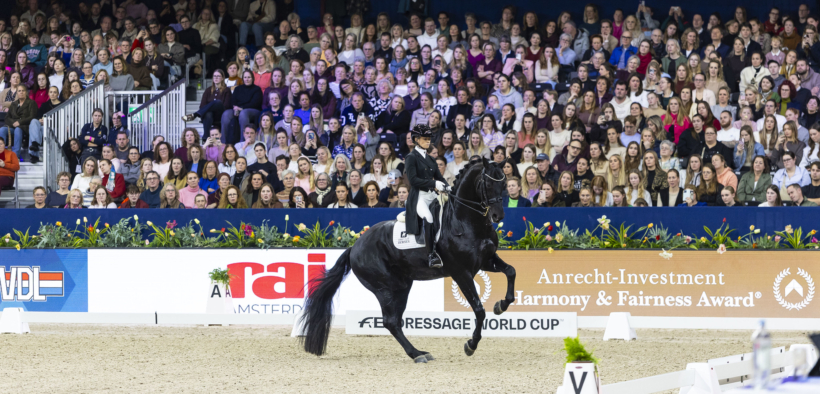 Dressage, a Charlotte Fry la tappa di Coppa del Mondo di Amsterdam