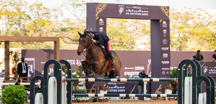 Gaudiano al top a Doha: trionfo nel 3*, secondo nel 5*