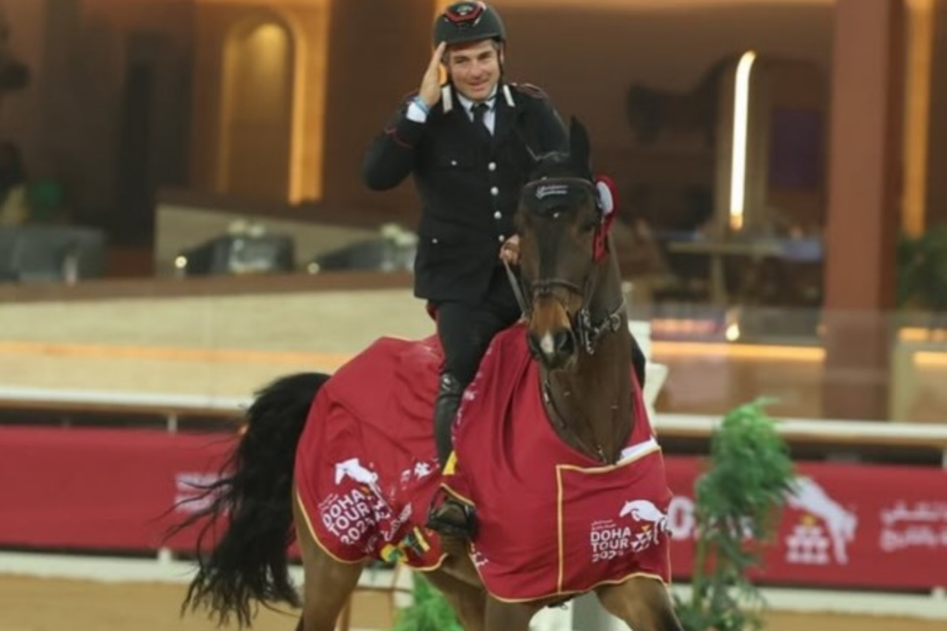 Gaudiano on fire a Doha (CSI2* & CSI4*)