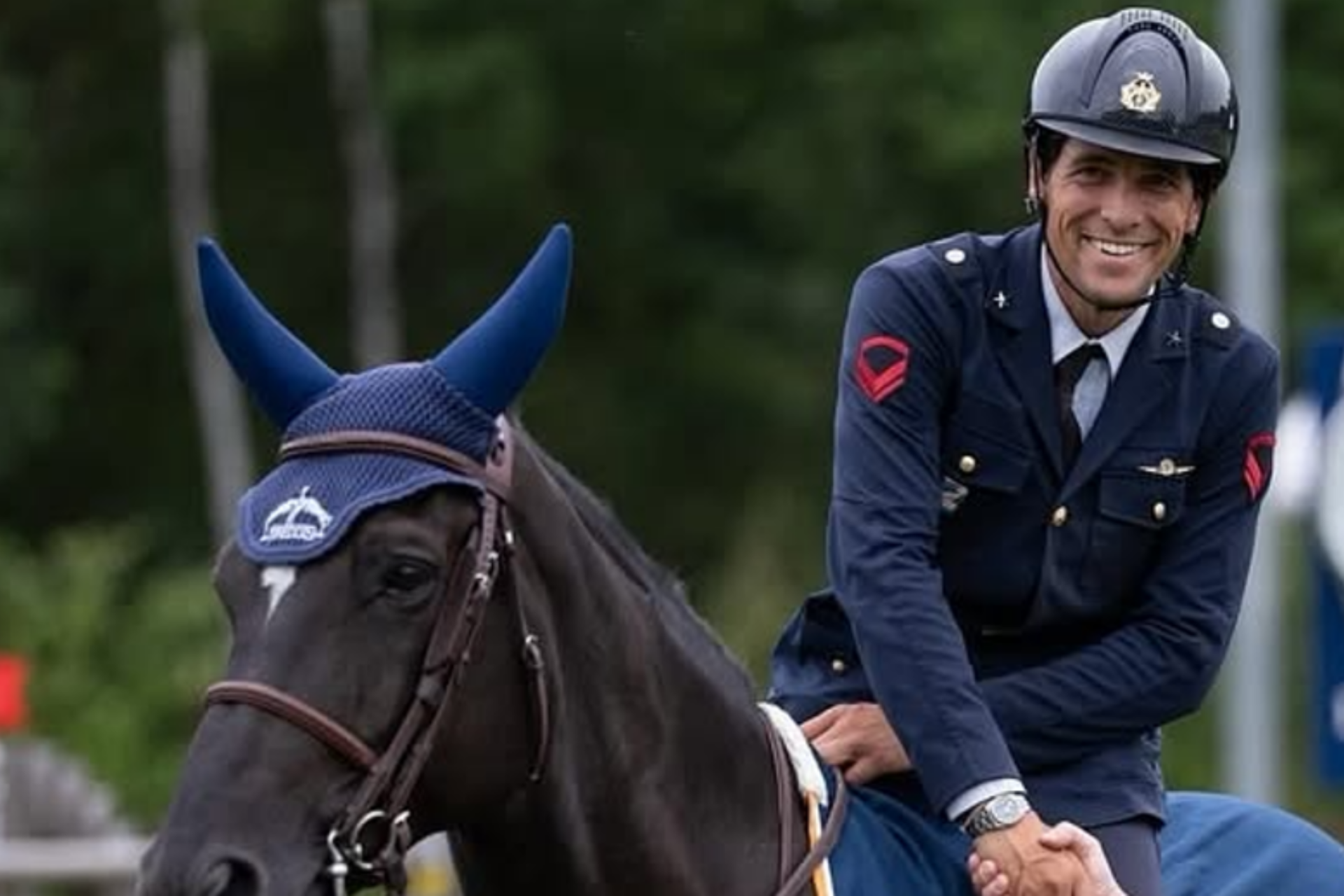 Giampiero Garofalo in evidenza nell'internazionale di Kronenberg (CSI2*)