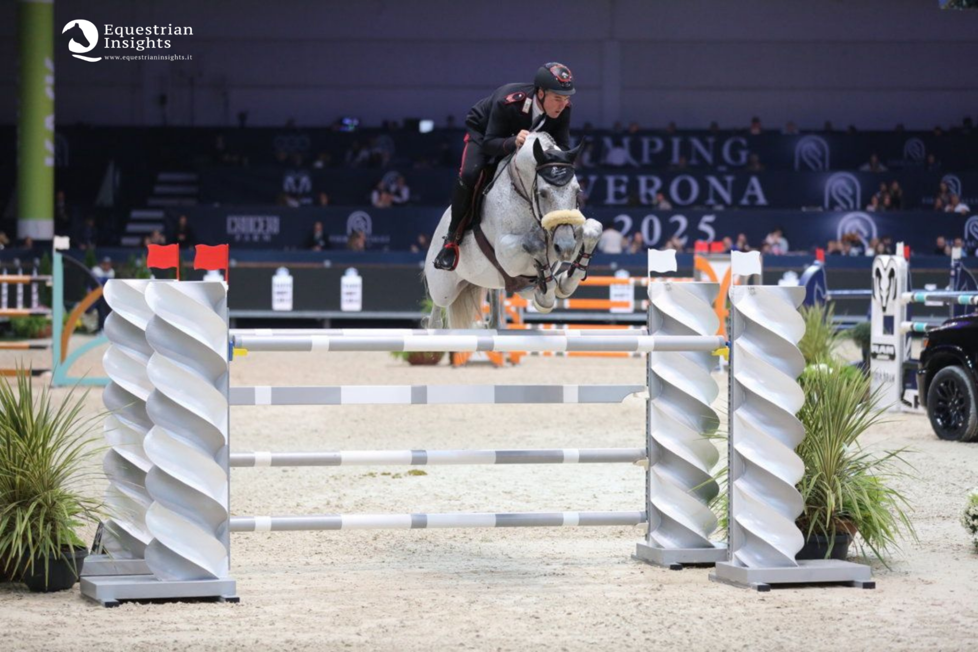 Piazza d’Onore per Emanuele Gaudiano nella 150 LR di Doha (CSI5*) 2
