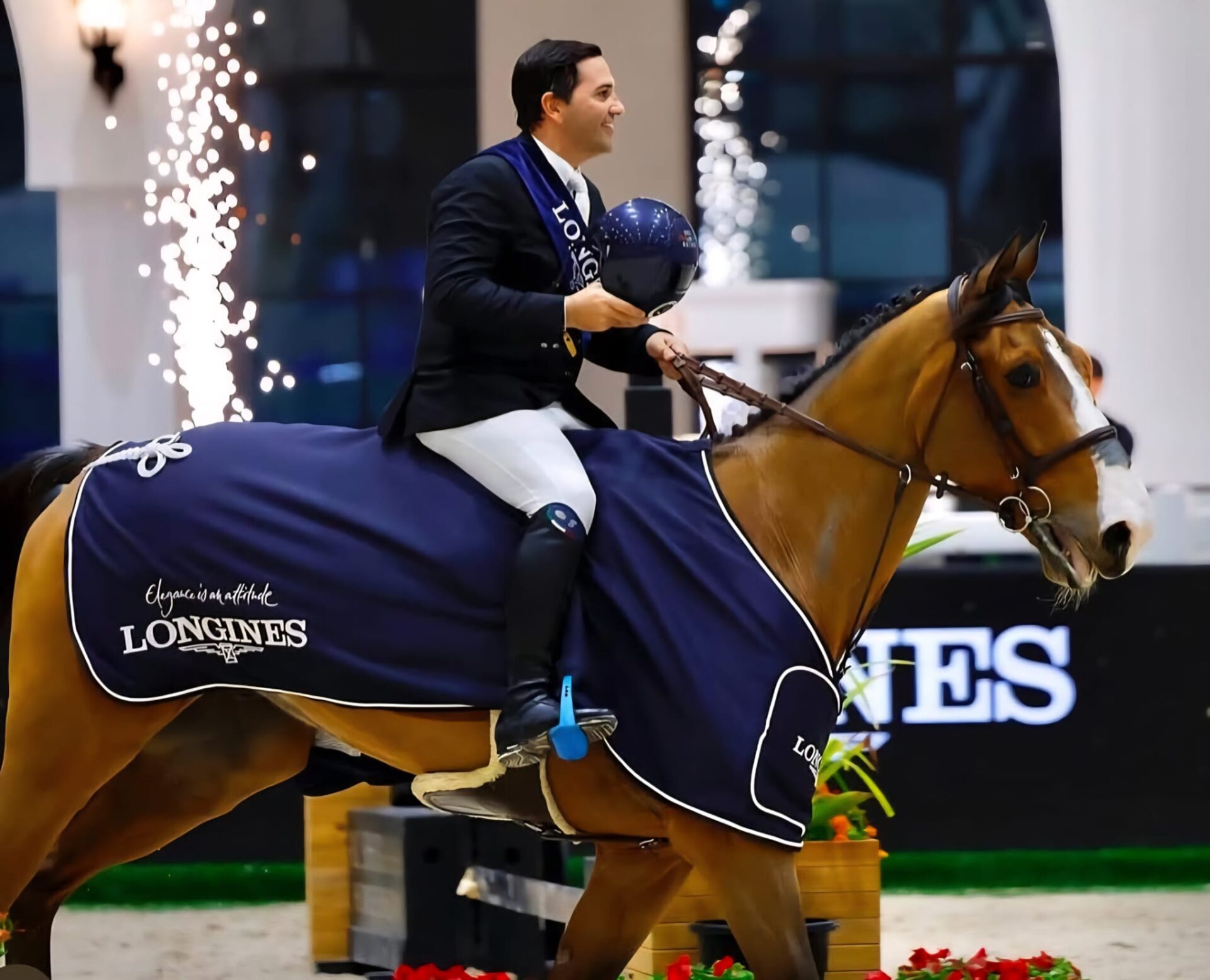 Secondo posto per Guido Grimaldi nella World Cup™ di Abu Dhabi (CSI4*-W) 1