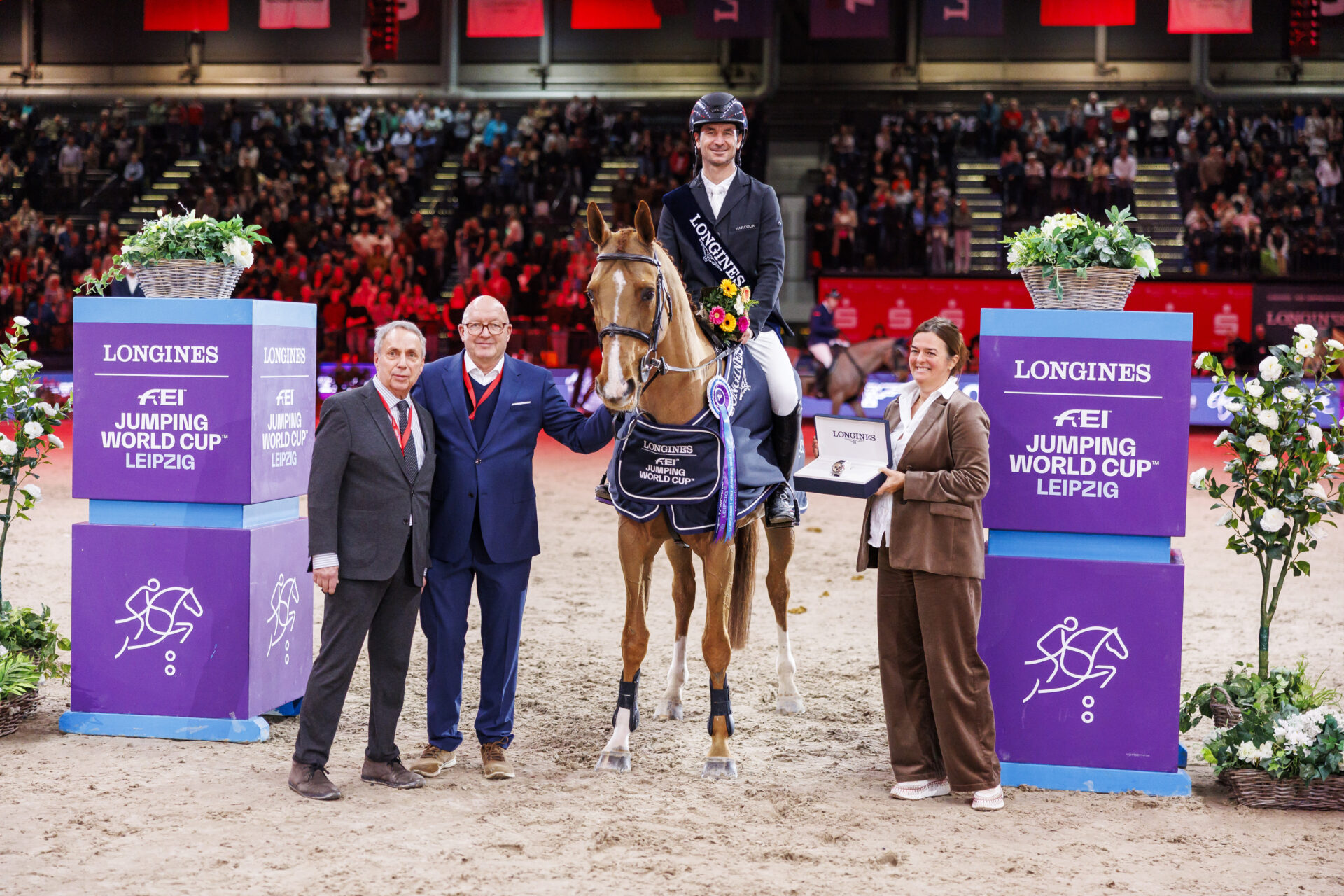 Steve Guerdat vince la tappa di Coppa del Mondo di Lipsia