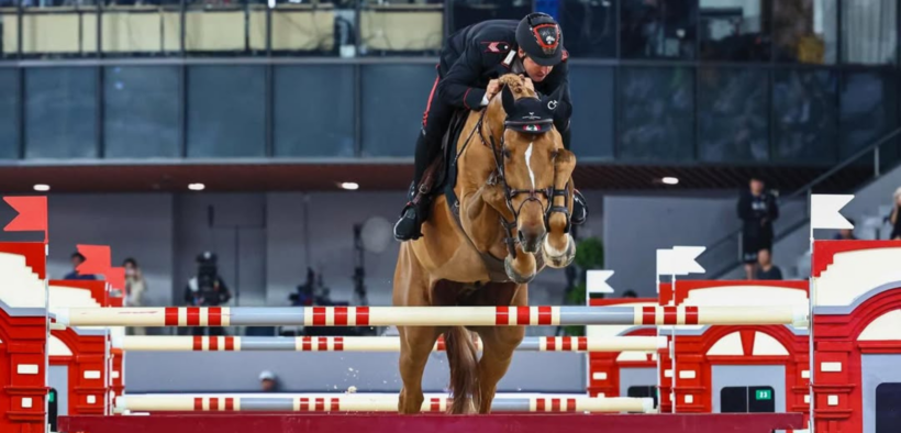 Emanuele Gaudiano al top nella 145 LR di Doha (CSI5*)