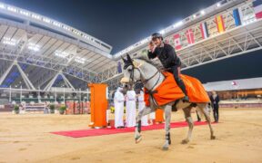 Emanuele Gaudiano sfiora la vittoria nella 155 Ranking di Doha (CSI5*)