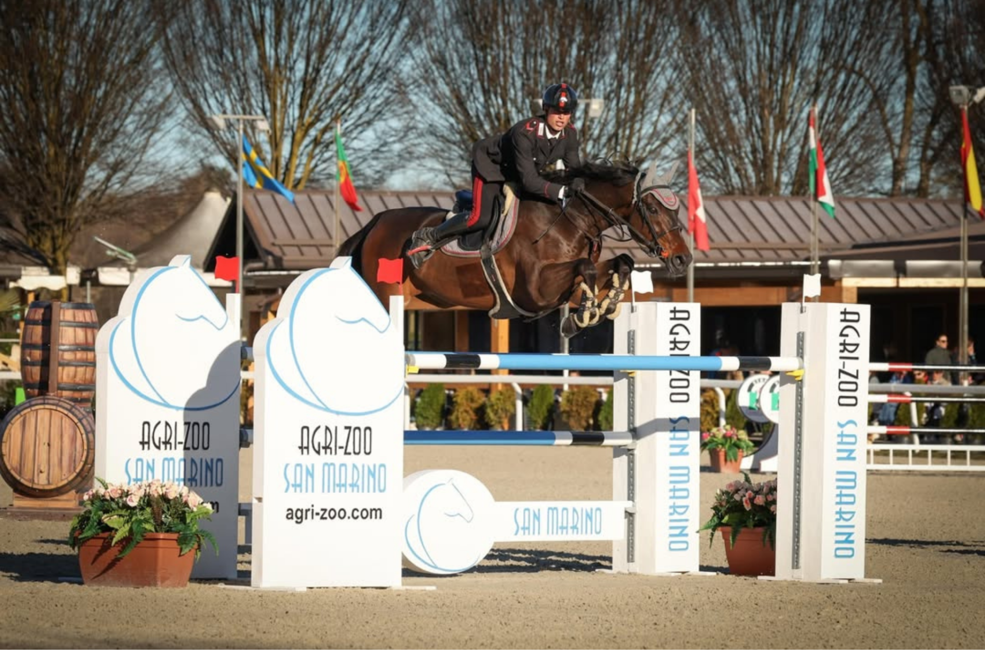 Francesco Correddu in testa nella 145 LR di Busto Arsizio (CSI2*)
