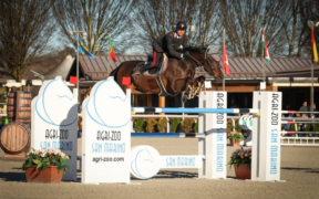 Francesco Correddu in testa nella 145 LR di Busto Arsizio (CSI2*)