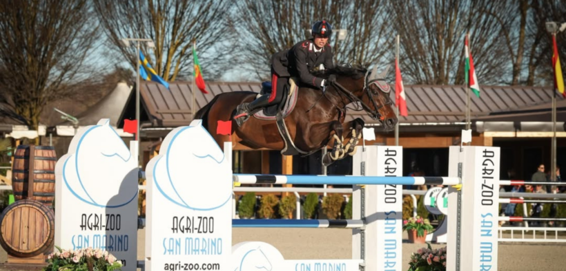 Francesco Correddu in testa nella 145 LR di Busto Arsizio (CSI2*)
