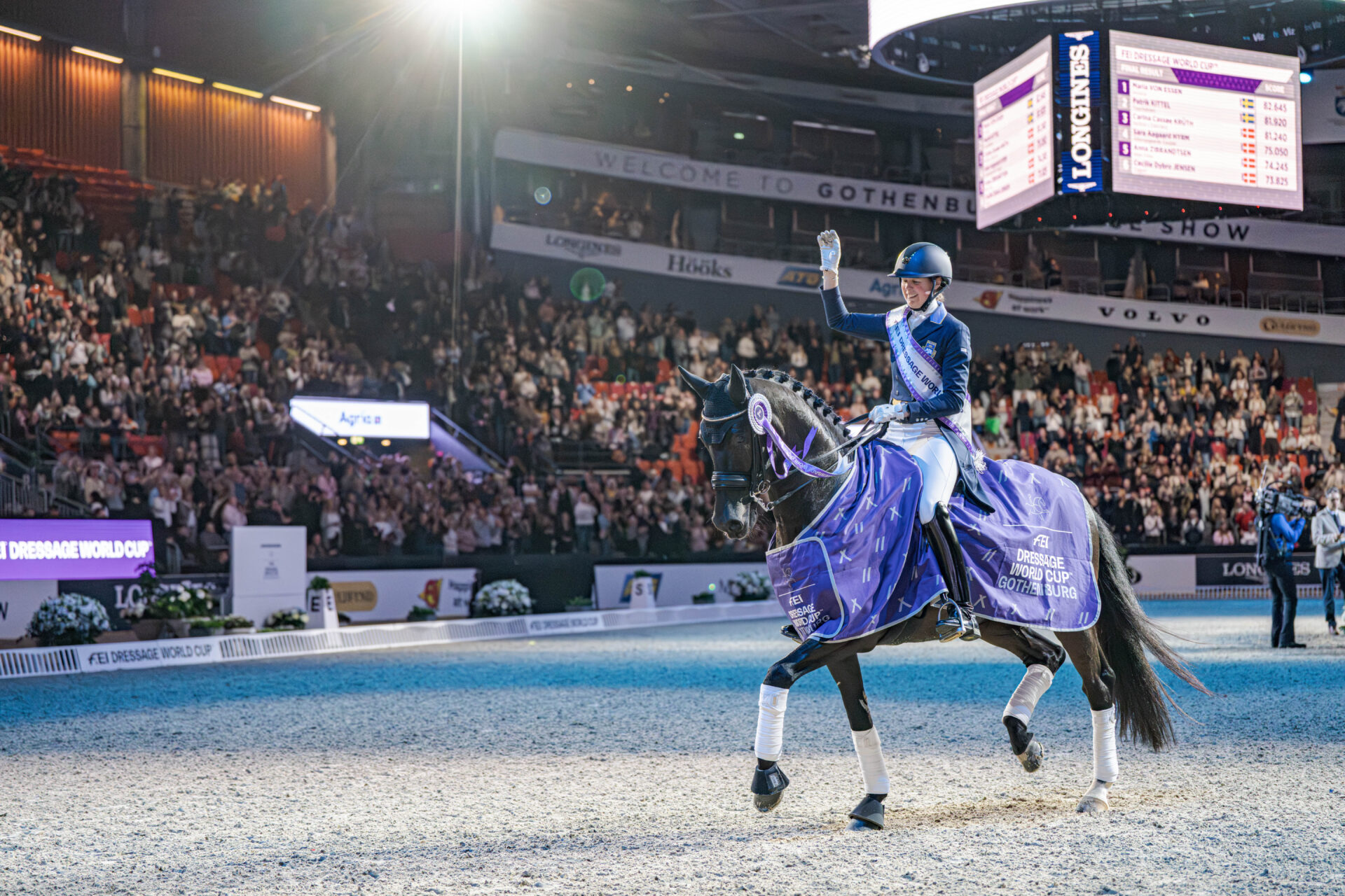 Maria von Essen vince la World Cup Dressage FEI™ di Göteborg