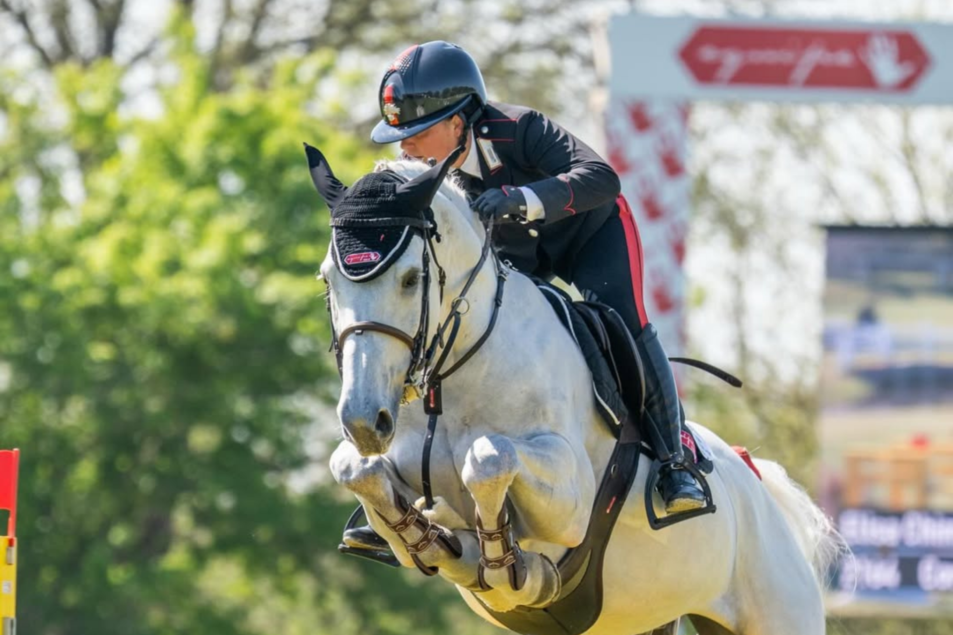 Elisa Chimirri sul podio nel GP di Busto Arsizio (CSI2*)
