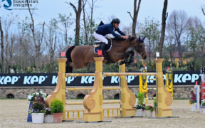 Roberto Turchetto sul podio nella 150 LR di Bedizzole (CSI4*)