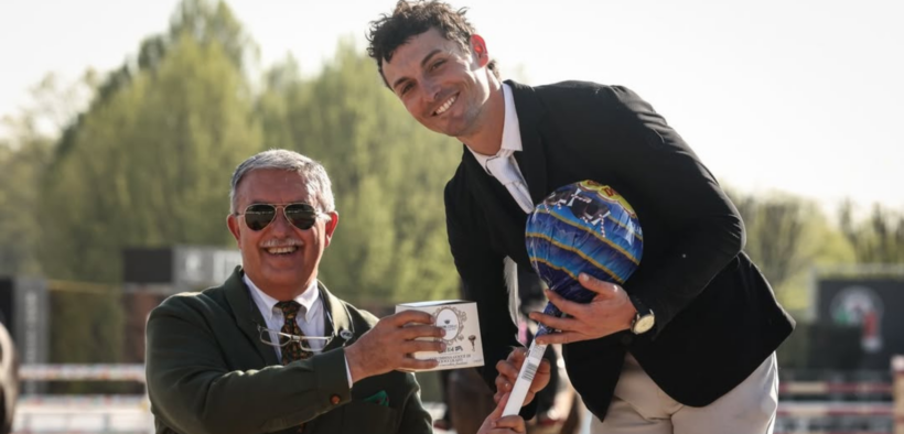 Giacomo Bassi si aggiudica il GP di Busto Arsizio (CSI3*)