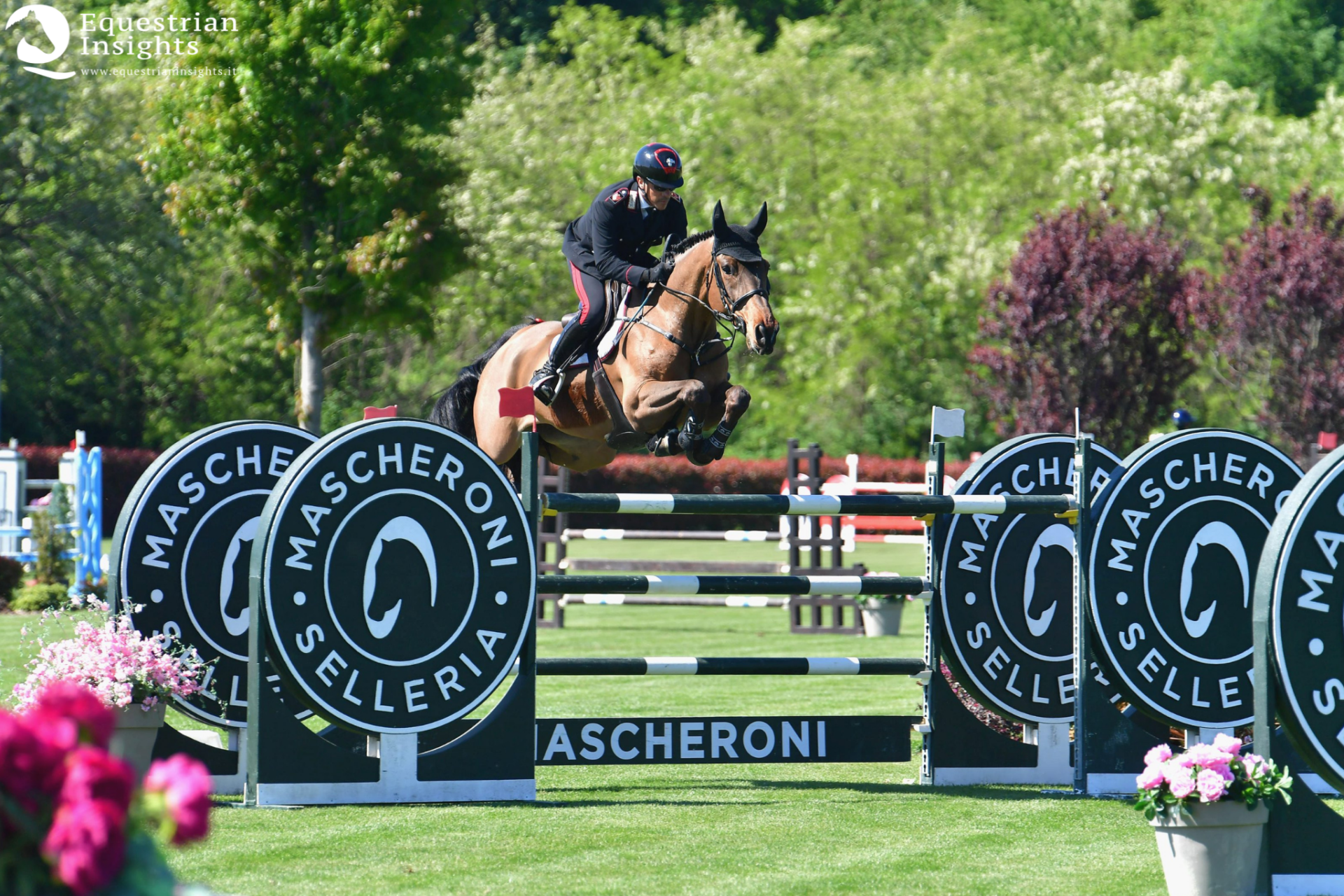 Massimo Grossato sul podio nella 150 Ranking di Gorla Minore (CSI3*)