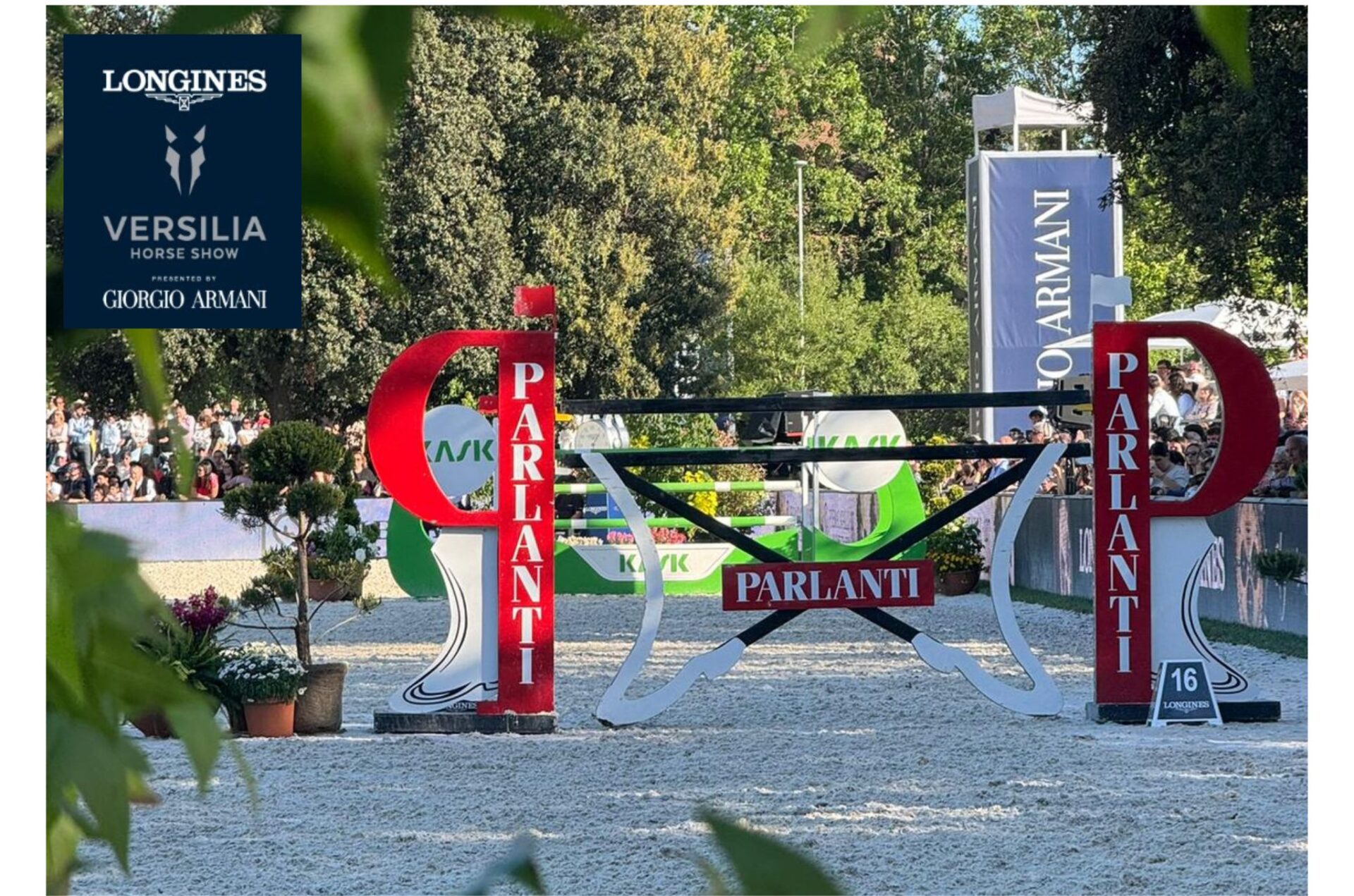 Parlanti Roma è partner di Longines Versilia Horse Show by Giorgio Armani 1