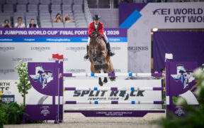 Salto - Finale di Fort Worth, Farrington al comando dopo la 1^ manche