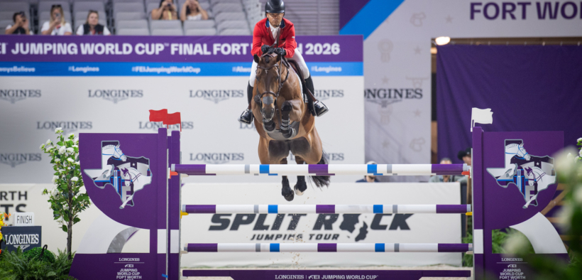 Salto - Finale di Fort Worth, Farrington al comando dopo la 1^ manche