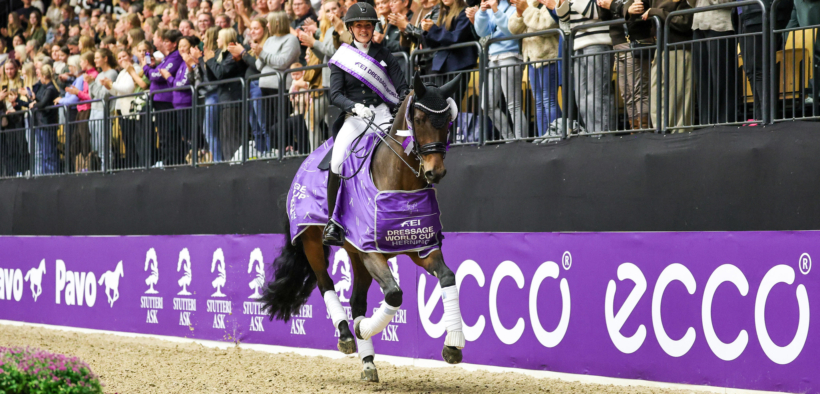 Scalata di Laudrup-Dufour nella classifica mondiale di dressage, che sale in vetta dal 25° posto