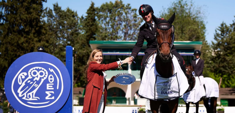Emanuele Gaudiano centra un’altra vittoria a Madrid (CSI5*)