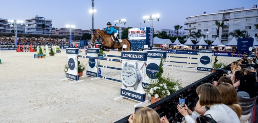 Abdel Saïd firma Il LGCT Grand Prix di Cannes 1