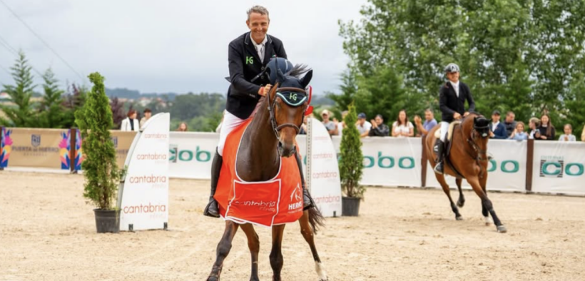 Luca Moneta terzo nel Grand Prix di Heras (CSI2*)