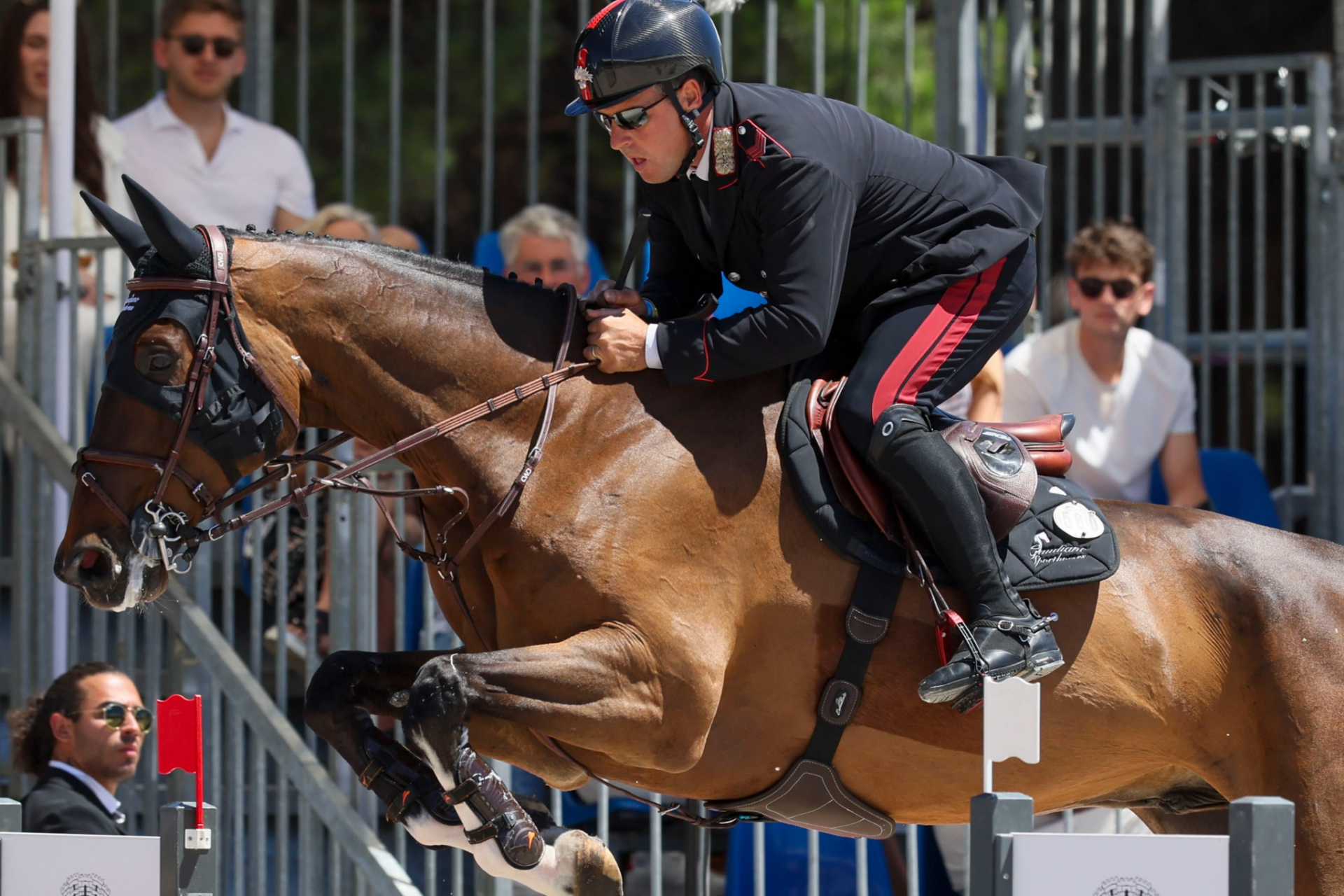 Emanuele Gaudiano sfiora la vittoria nella 145 LR di Montecarlo (CSI5*)