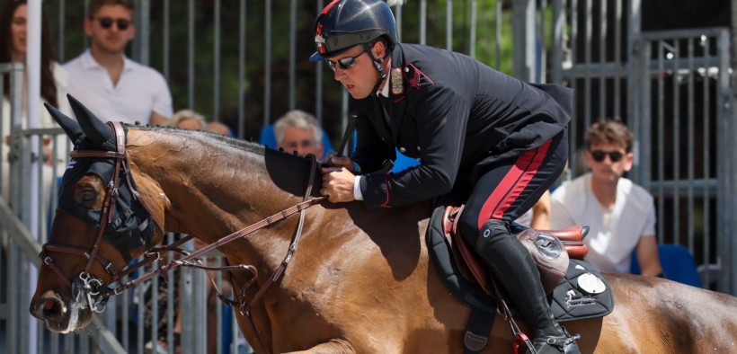Emanuele Gaudiano sfiora la vittoria nella 145 LR di Montecarlo (CSI5*)