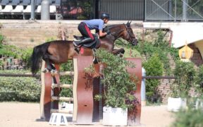 Francesco Correddu sul podio nel Grand Prix di San Giovanni in Marignano (CSI2*)