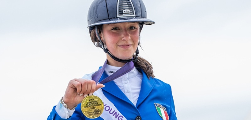 Greta Lepratti è oro nel Campionato Europeo Young Riders 1
