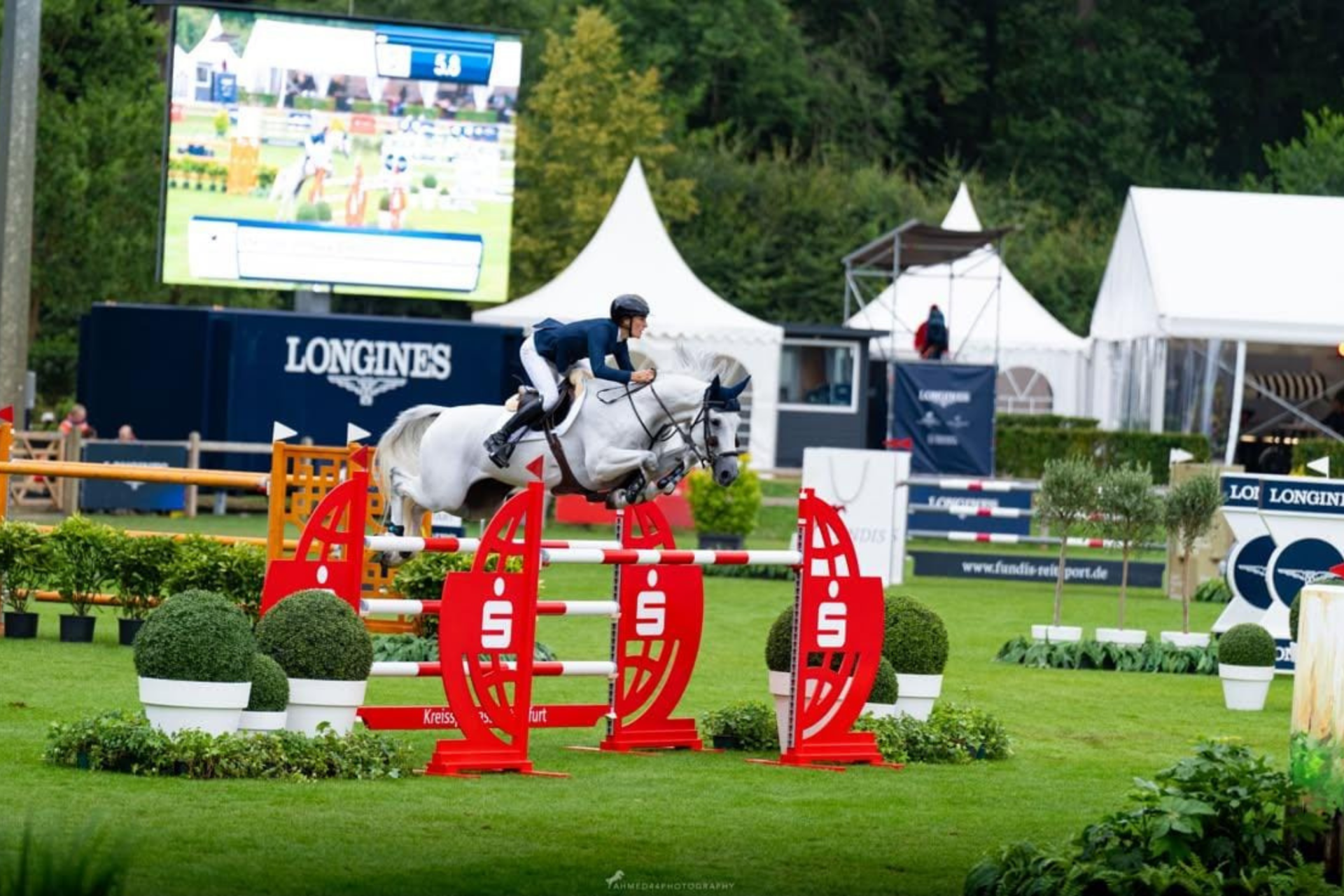 Matilde Bianchi sul podio nel Grand Prix di Riesenbeck (CSI2*)
