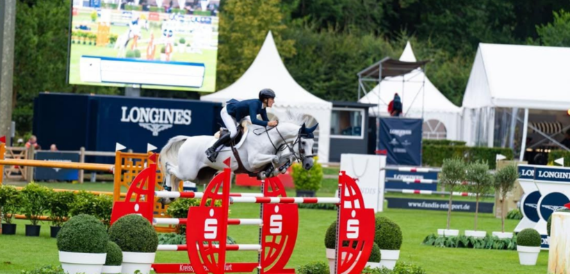 Matilde Bianchi sul podio nel Grand Prix di Riesenbeck (CSI2*)