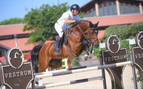Riccardo Pisani 2° nella 145 LR di San Giovanni in Marignano (CSI3*)