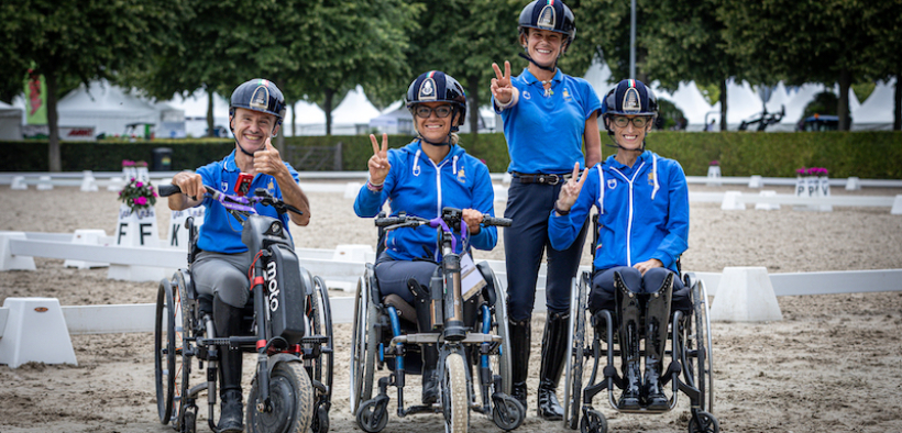 Aachen 2026, il Paradressage azzurro spicca il volo verso Los Angeles 2028