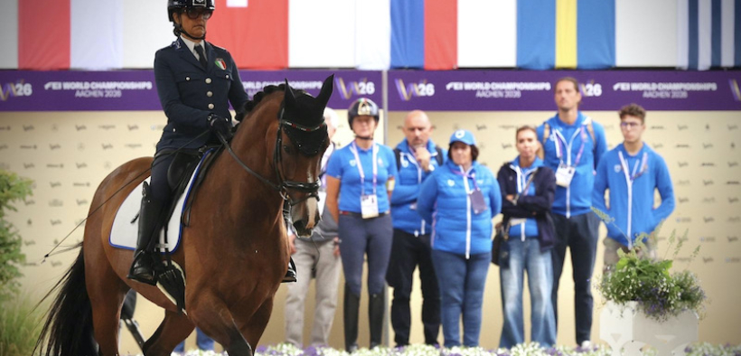 Aachen 2026, Paradressage: bronzo mondiale per Francesca Salvadè
