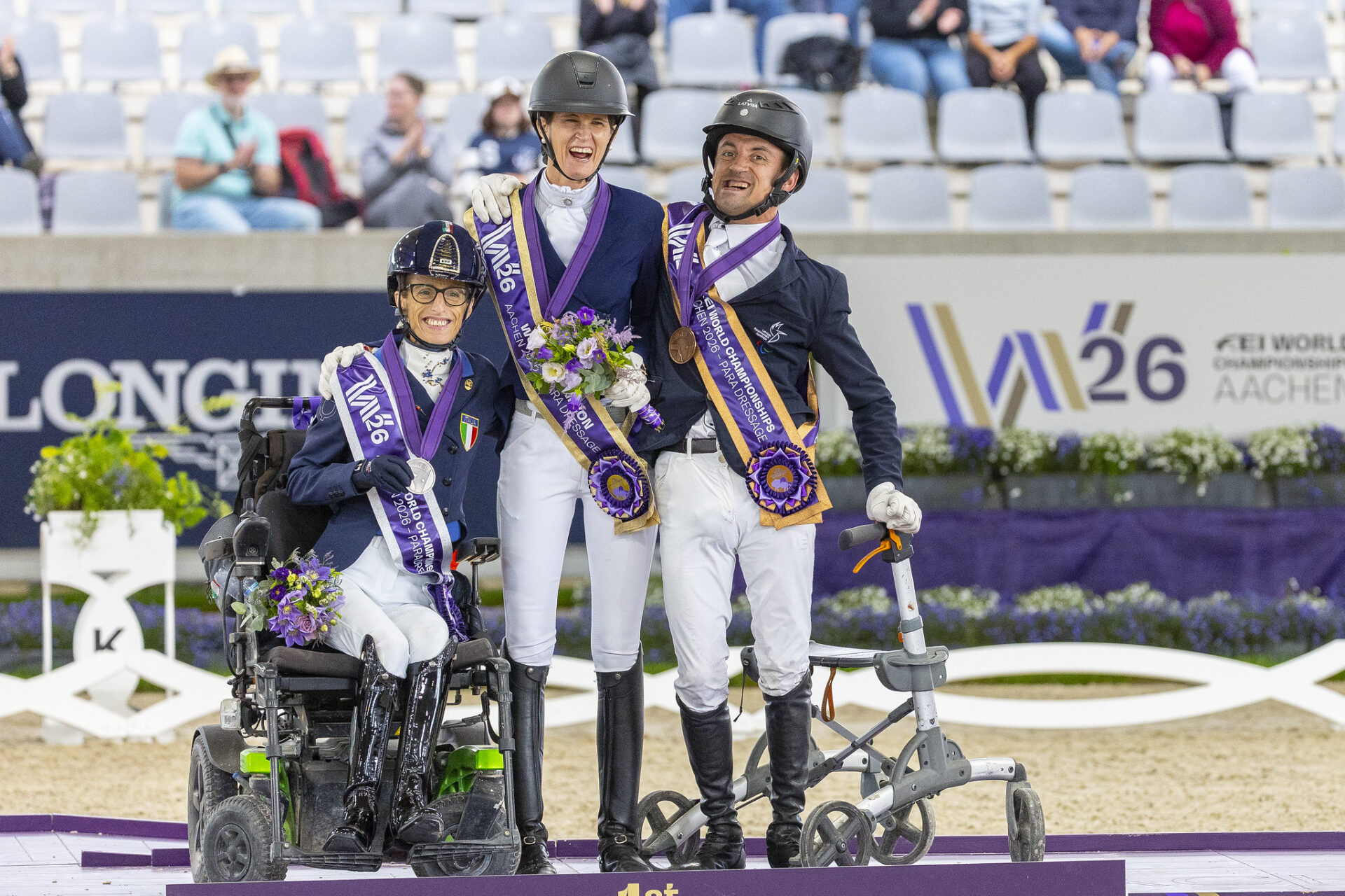 Aachen 2026, Paradressage: Morganti conquista l’Argento nel Freestyle 1