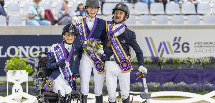Aachen 2026, Paradressage: Morganti conquista l’Argento nel Freestyle 1