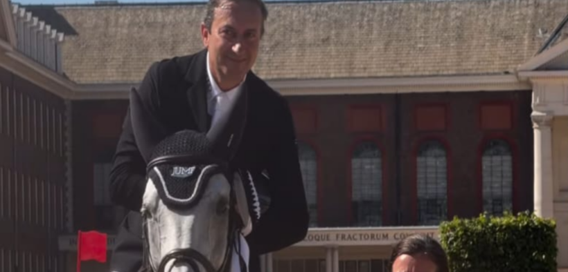 Brillante vittoria di Piergiorgio Bucci nella 160 di Londra (CSI5*)