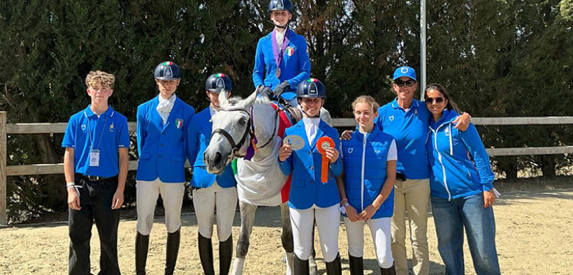 Europeo Pony di Le Mans: Isabella Giovannoni conquista il bronzo nel Completo