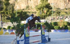 Simonetti si aggiudica la 145 LR del CSI3* di Palermo