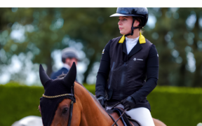Sofia Manzetti sul podio del Grand Prix di Wiener Neustadt (CSI3*)